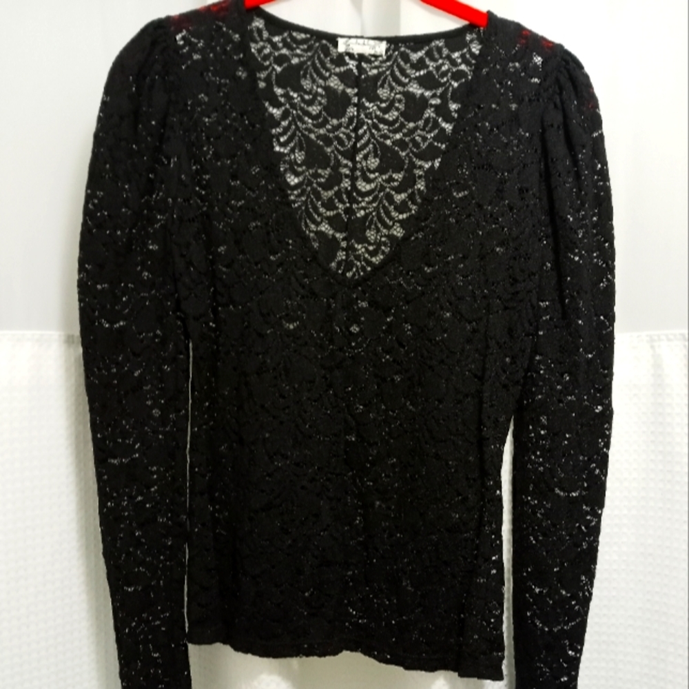 Free People Lace layering top. EUC